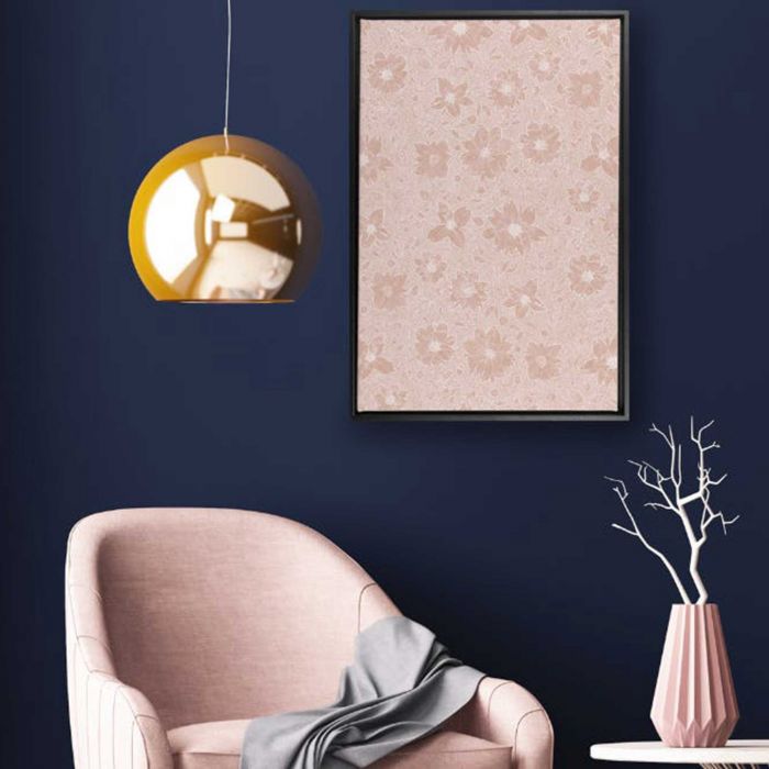 Foto op canvas met baklijst