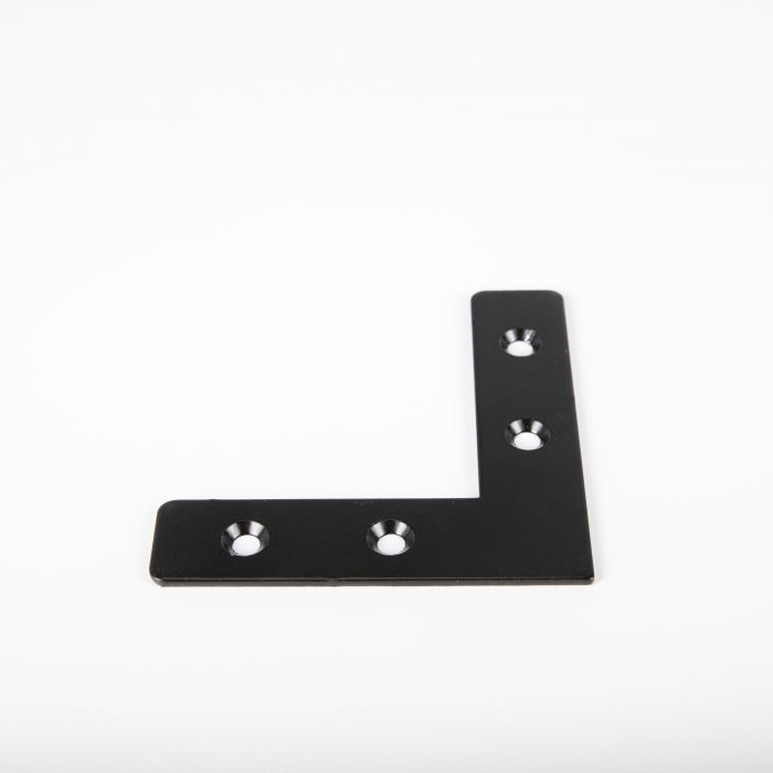 Frame Connector zwart 90°